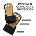 Fit Vikings Gymnastics Grips - Gloves for Crossfit - Pull Up Grips - Hand Grips -Men & Women
