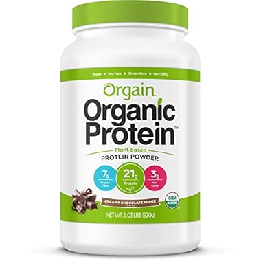 Orgain Organic Plant Based Protein Powder