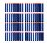ZJchao 200pcs Replacement Foam Darts for Nerf N-strike Elite Rampage Retaliator Series Blasters Refill Clip Darts Electric Toy Gun Soft Bullet Toy Bullet