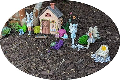 Limited Edition Gardening Friends Fairy Garden Starter Kit | 14 Pieces