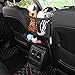 AMEIQ 3-Layer Car Mesh Organizer with Leather Box, Seat Back Net Bag, Barrier of Backseat Pet Kids, Cargo Tissue Purse Holder, Driver Storage Netting Pouch. (3 optional styles)
