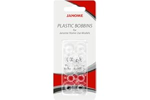 Janome Plastic Bobbins for All Home Use Models