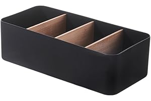 Desk Organizer with Compartments, Multi-Functional Storage Holder for Office, Bathroom, Bedroom & Home Supplies