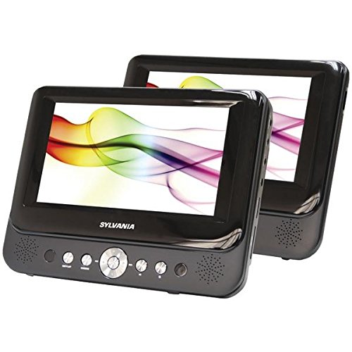 Sylvania-SDVD9957-Portable-DVD-Player-with-Dual-Screen