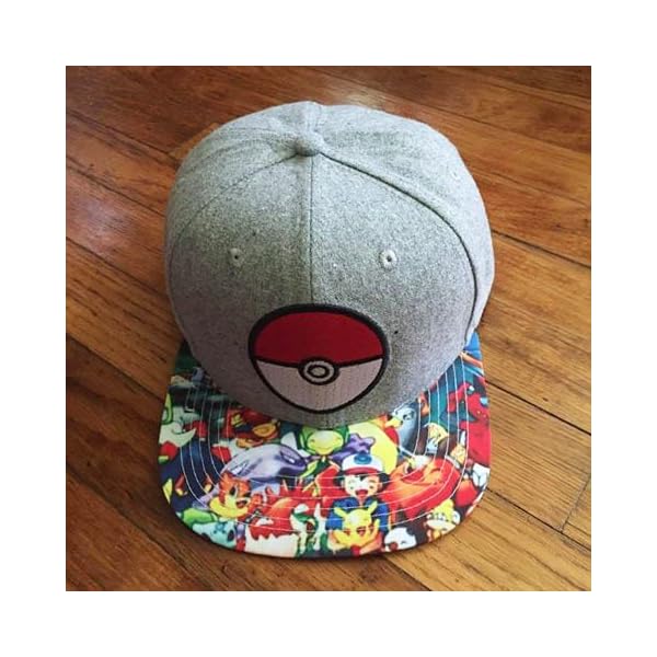 Pokemon-Multi-Character-Snapback-Hat