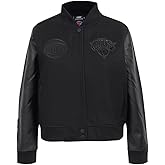 Pro Standard Womens NBA Classic Triple Black Varsity Jacket