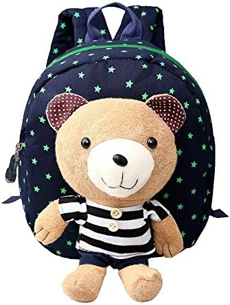 YST MATMO Cute Cartoon Baby Backpack Kindergarten Kids Shoulder Bag Preschool Children Safety Harness Plush Doll Bag