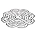 Whitelotous Cutting Dies Cut Dies Stencil Metal Template Mould for DIY Scrapbook Album Paper Card (7 pcs Flower)