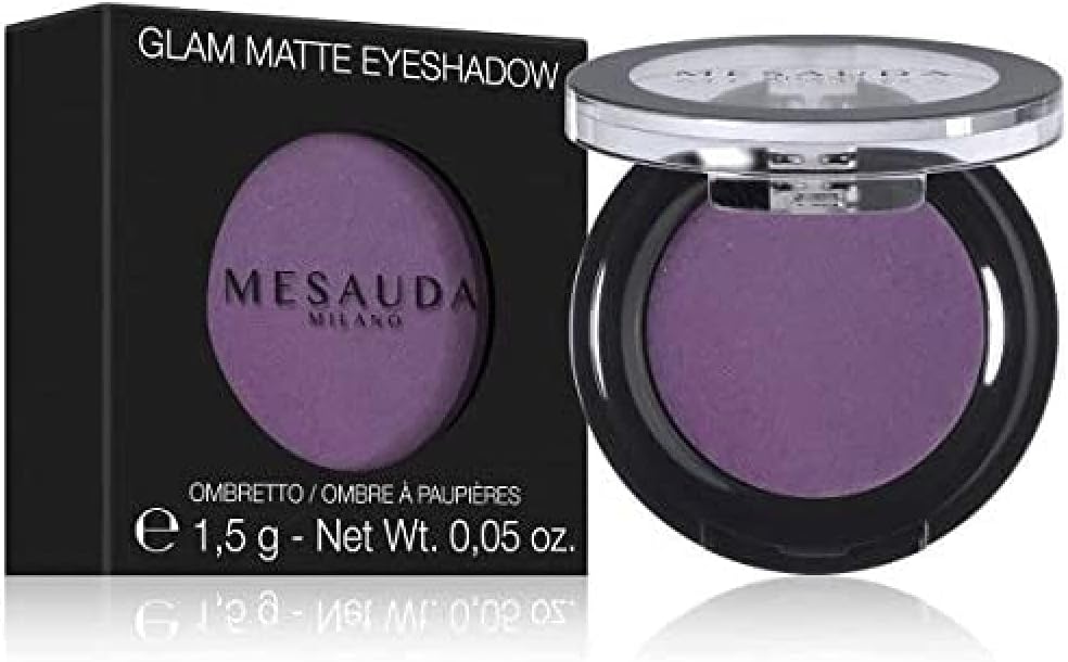 mesauda Milano Eye Shadow Compact Glam Matte Eyeshadow 105 Purple Rain