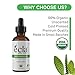 Prickly Pear Seed Oil (1 Oz - 30 ml) Cactus Barbary Fig Oil 100% Pure Certified Organic Anti Aging Facial Night Serum Moisturizer - Natural Treatment for Acne, Blemishes and Under Eye Dark Spots