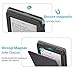 Dadanism Case Fits Kindle Paperwhite (10th Generation, 2018 Releases), Slim Lightweight Casing Protection Vertical Thin Shell Cover with Auto Wake/Sleep E-Reader Protector – Demin Black
