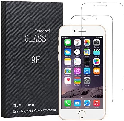 MXditect 2-packs iPhone 6 / iPhone 6S Screen Protector, Tempered Glass Screen Protector High Definition Clear Screen Protector