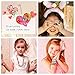 ANDYKEN Bead Kits for Girls - Kids Crafts Jewelry Making Kit With Colorful Acrylic Beads - Jewelry Crafting Set