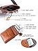 Hwin Small Crossbody Phone Purse, Leather Men Bag Compatible iPhone 8 7 Plus Holster Case Double Belt Loops Belt Pouch Waist Bag Mini Travel Shoulder Bag Samsung Note 8 5 S7 Edge Plus+Keyring Brown