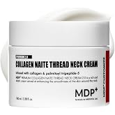 MDP+ Premium Collagen Naite Thread Neck Cream 2.0 | Skin Tightening, Firming, 3.38oz/100ml, Anti-Aging, Moisturizer Face Cream, Neck &amp; D&eacute;collet&eacute; Wrinkles, Soft Smooth Skin
