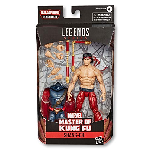 Hasbro Marvel Spider-Man Legends Series 15 cm große Shang Chi Action-Figur, mit Build-A-Figure Element und Accessoires – Bild 4