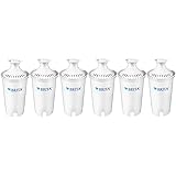 Brita Standard Water Replacement Filters for Pitchers and Dispensers, 6 ct, White