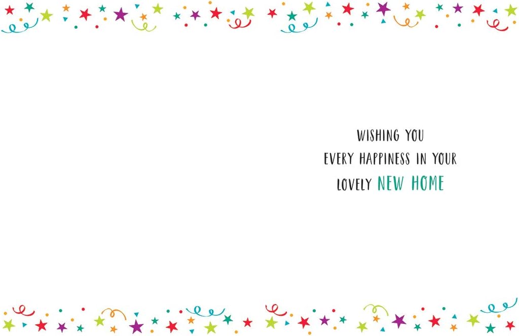 Piccadilly Greetings Modern Congratulations New Home Card - 8 x 6 inches - Regal Publishing, Grey - Image 3