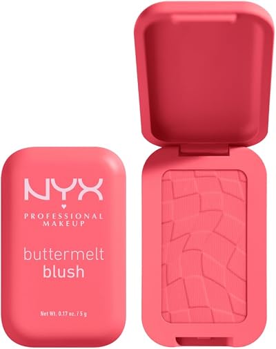NYX Buttermelt Powder Blush U Know Butta 12H Wear Vegan Formula