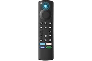 ORQRQO Replacement Remote for All Fire Series, TV Stick (HD, 4K, 4K Max, Lite), TV Cube and Omni, Insignia, Toshiba, Smart TVs, with Voice Control