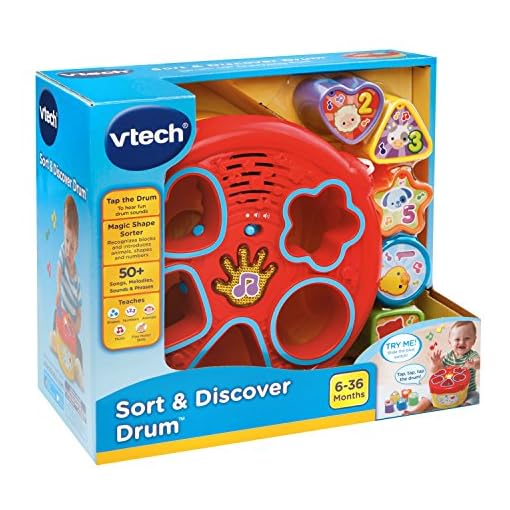 VTech Sort and Discover Drum - Image 9