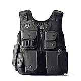 YAKEDA Law Enforcement Tactical SWAT Vest Army Fans Outdoor Vest Cs Game Vest,cs Field Vest Cosplay of Counter Strike Game-E88017