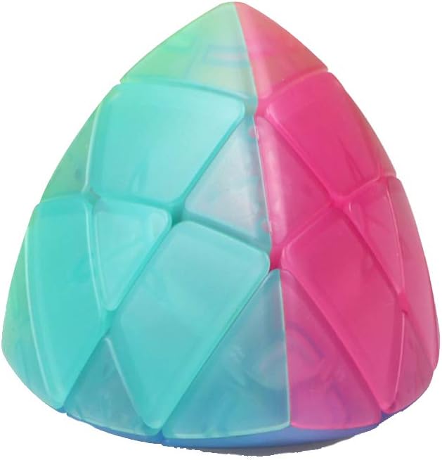MZStech Creative Translucent Magic Cube Stickerless Speed Cube (Mastermorphix)