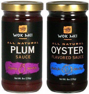 Wok Mei Plum 8oz & Wok Mei Oyster 8oz SET