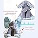 Animated Talking Singing Elephant Plush Toy ,Baby Animated Elephant Plush Cute Toys gift Stuffed Doll for Baby Tollders Kids Boys Girls Gift Present(blue)