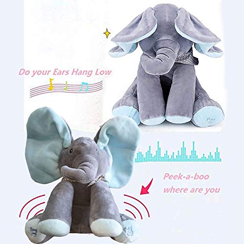 2 Elephant+Animated+Talking+Singing+Stuffed
