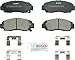 BOSCH BC1506 QuietCast Premium Ceramic Disc Brake Pad Set - Compatible with Select Acura TSX; Honda Accord; FRONT