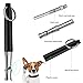 Dog Whistles, LaviBest 2 Pack Adjustable Frequencies Ultrasonic Dog Training Whistle to Stop Barking (Black and Red)