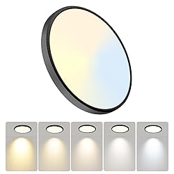 WKONCLDY 7.5Inch LED Ceiling Lights, 5 Colors