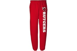 CAMPUS LAB Official Collegiate NCAA Jogger Sweatpants Unisex for Men & Women Team Color Collection