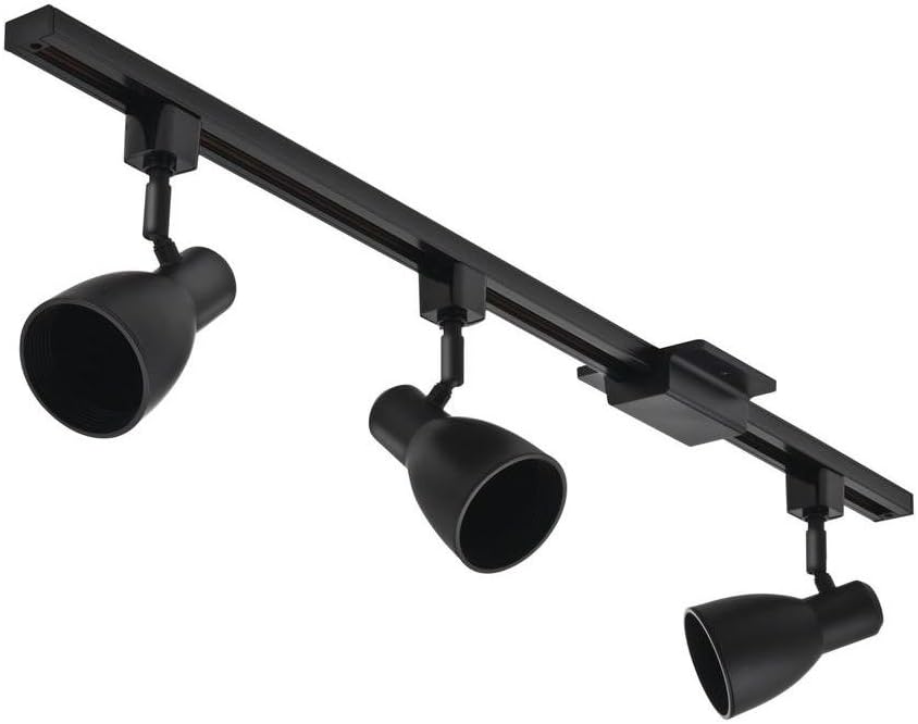 Lithonia Lighting LTKSTBF BR20 DBL M4 Adjustable Decorative 3-head LED Lamp, 500 Lumens/Head, 120 Volts, 8 Watts, Dry Listed, Black