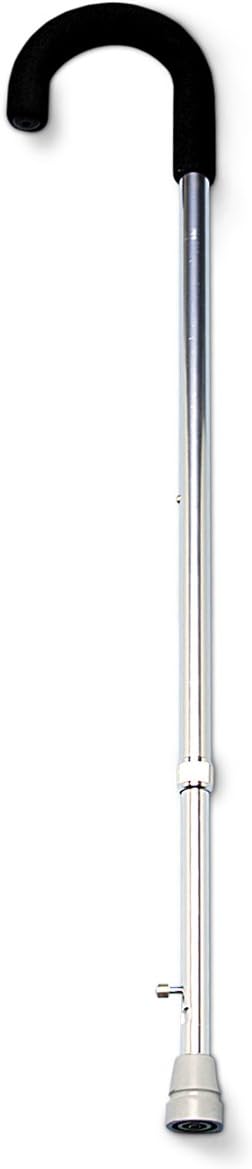 AMG 730-550 Adjustable Ice Cane with Foam Grip Handle and Retractable Metal Ice-Tip