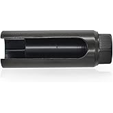 ITEQ O2 Oxygen Sensor Socket 1/2” Drive x 7/8” (22mm), Oxygen Sensor Remover Tool with Side Cutout Wire Gate, O2 Removal and 