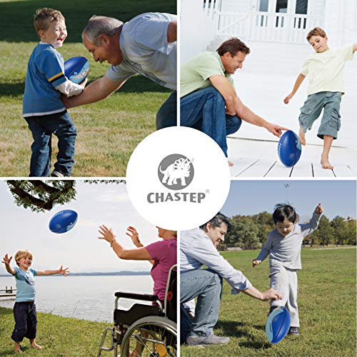 Chastep Toy Balls for Toddlers, 6 inch Training Football Indoor & Outside Play Bounce Foam, Laughing Shark - Thumbnail 6