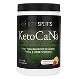 KetoSports KetoCaNa Dietary Supplement, Strawberry Lemonade, 305g