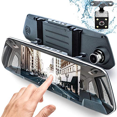 ﻿Rear View Mirror Dash Cam 1080P - 7