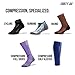 Compression Socks by Thirty48 - 1 Pair - Graduated Knee High 15-22 mmHg and 20-30 mmHg - CatalystAF design with Arch Support - For Basketball, Running, Soccer, Gym, Nurses, Maternity
