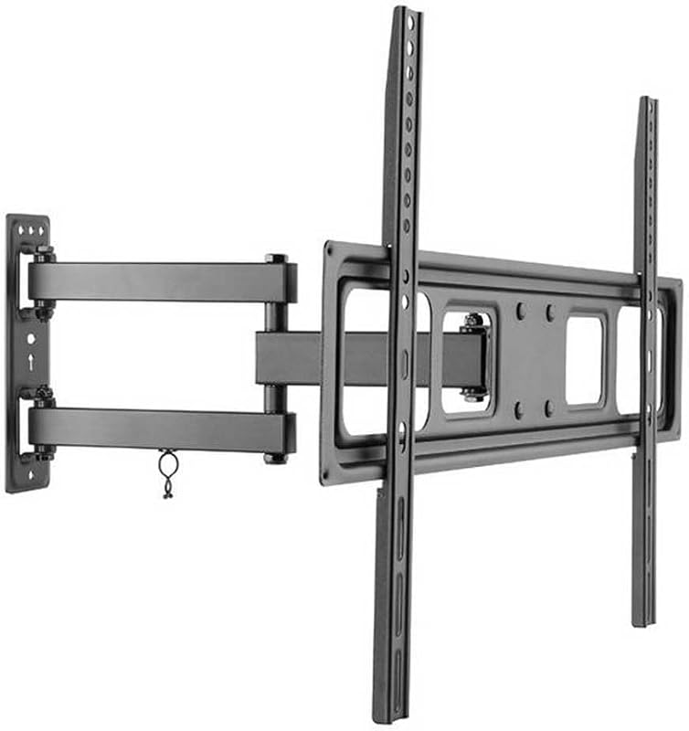 650342 Wandhalterung/artikulierende TV-Wandmontagehalterung/177,8 cm/ 37 bis 70 Zoll/4Gelenke neigbar/schwarz