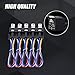 5 Pack - Automotive Relay Set 5-Pin 40A 12V SPDT With Interlocking Relay Socket/Wiring Harnesses