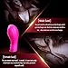 Silicone Finger Set Couple Flirting toys Personal Finger Massager for Lesbian 2Pcs (Pink)