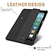 All-New Fire 7 Tablet Case, DTTO Ultra Slim Cover Case for All-New Fire 7 Tablet (7th Generation, 2017 Release), Anti-Scratch Trifold Cover, Full Protection, Black