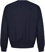 Iron Mountain Mens Fleece Jumper Crew Neck Sweatshirt Navy XL view 7