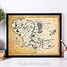 Map of Middle Earth - 11x14 Unframed Art Print - Makes a Great Gift Under $15 for Lord of the Ring and Hobbit Fans
