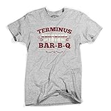 Superluxe™ Mens Terminus BBQ Vintage Style Zombie Apocalypse T Shirt