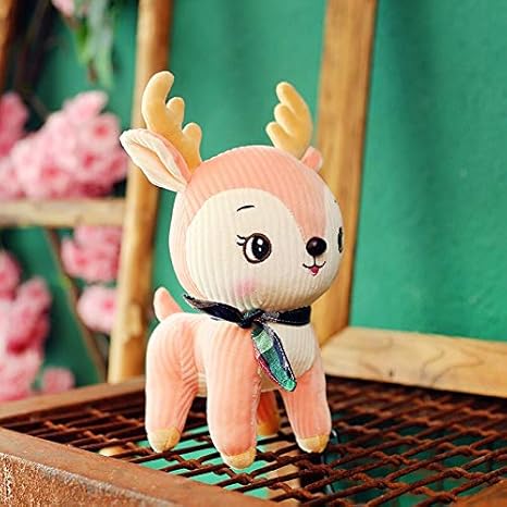 Amazon Co Jp ぬいぐるみ鹿のおもちゃぬいぐるみ人形枕カップル子供誕生日クリスマスプレゼント家の装飾寝室のリビングルーム50cm1 ホーム キッチン