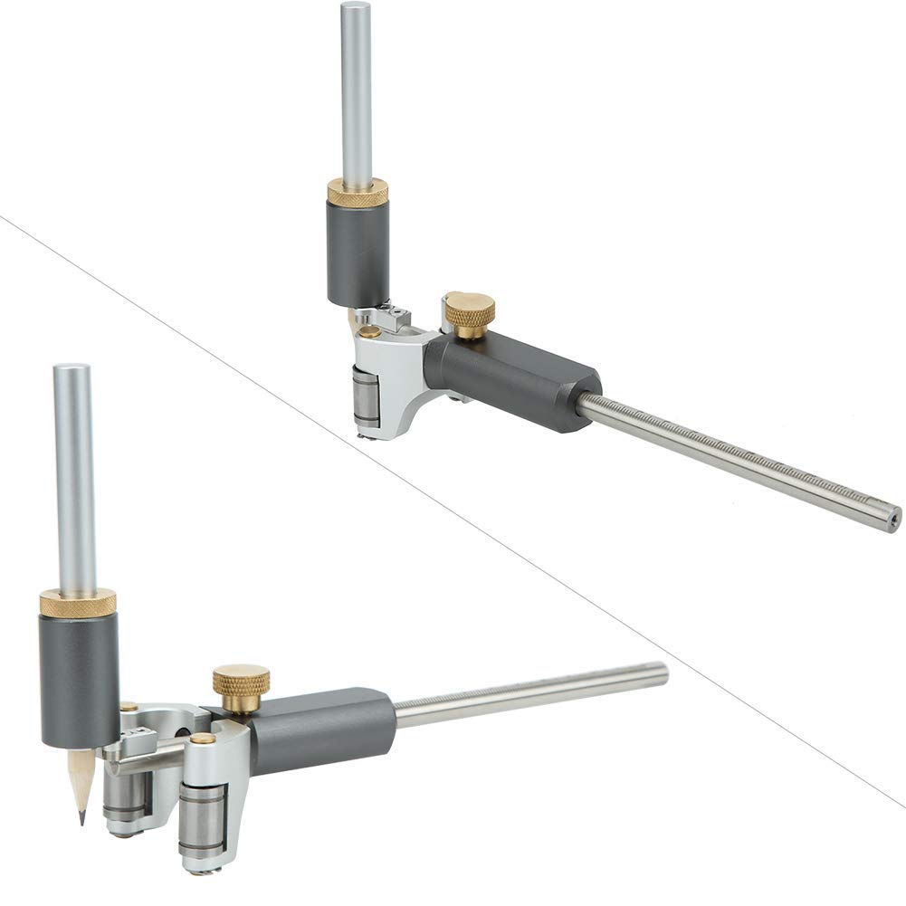 Marking Gauge 2‑in‑1 Woodworking Scribe Gauge Multi‑Function Line Maker Measuring Tools Sliding Mark Scraper